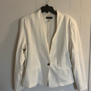 White blazer